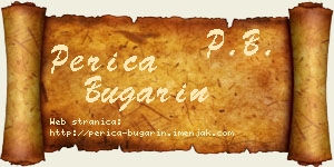 Perica Bugarin vizit kartica